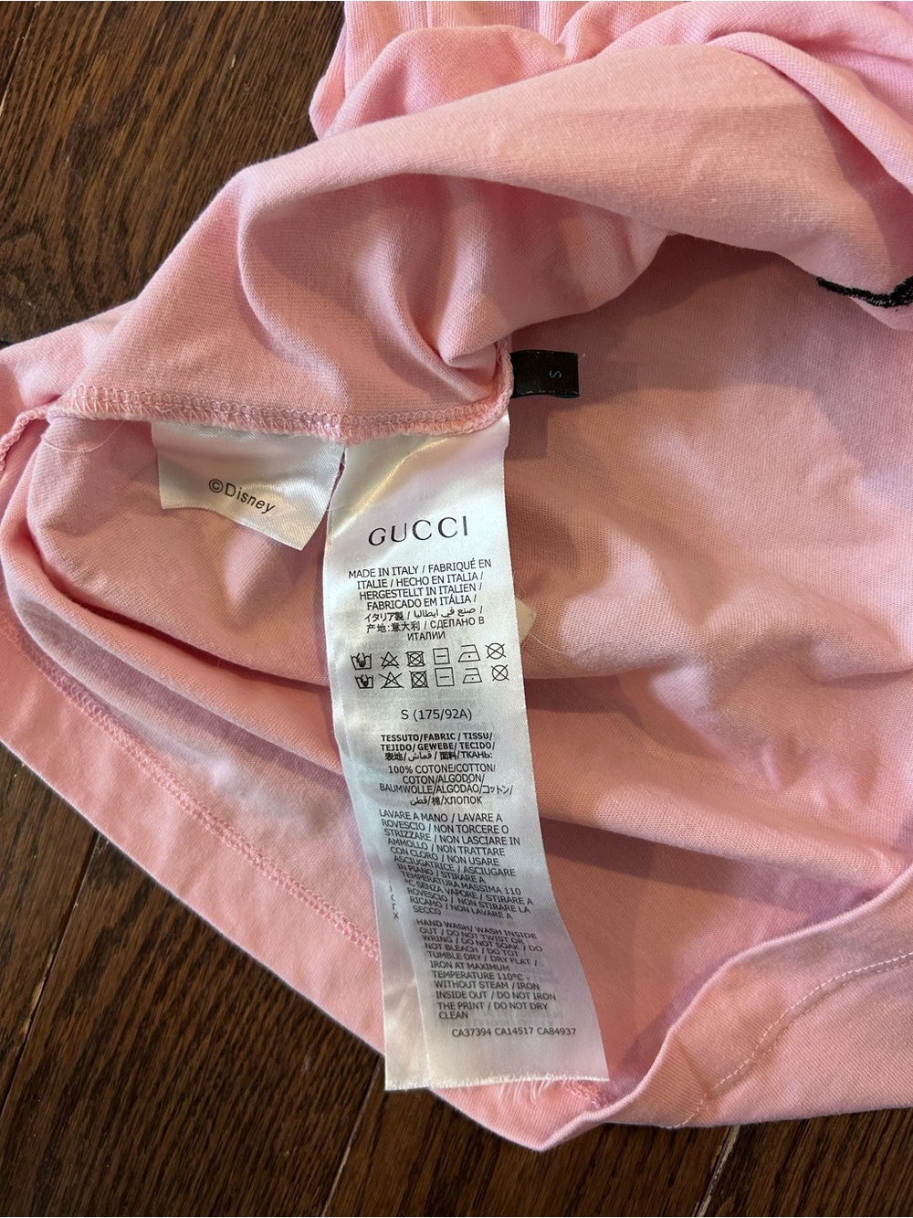 Gucci x Disney Pink Graphic Tee - Picture 5 of 5